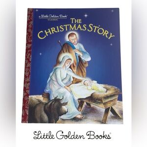 🎉6/$20 ‘THE CHRISTMAS STORY’ LITTLE GOLDEN BOOK